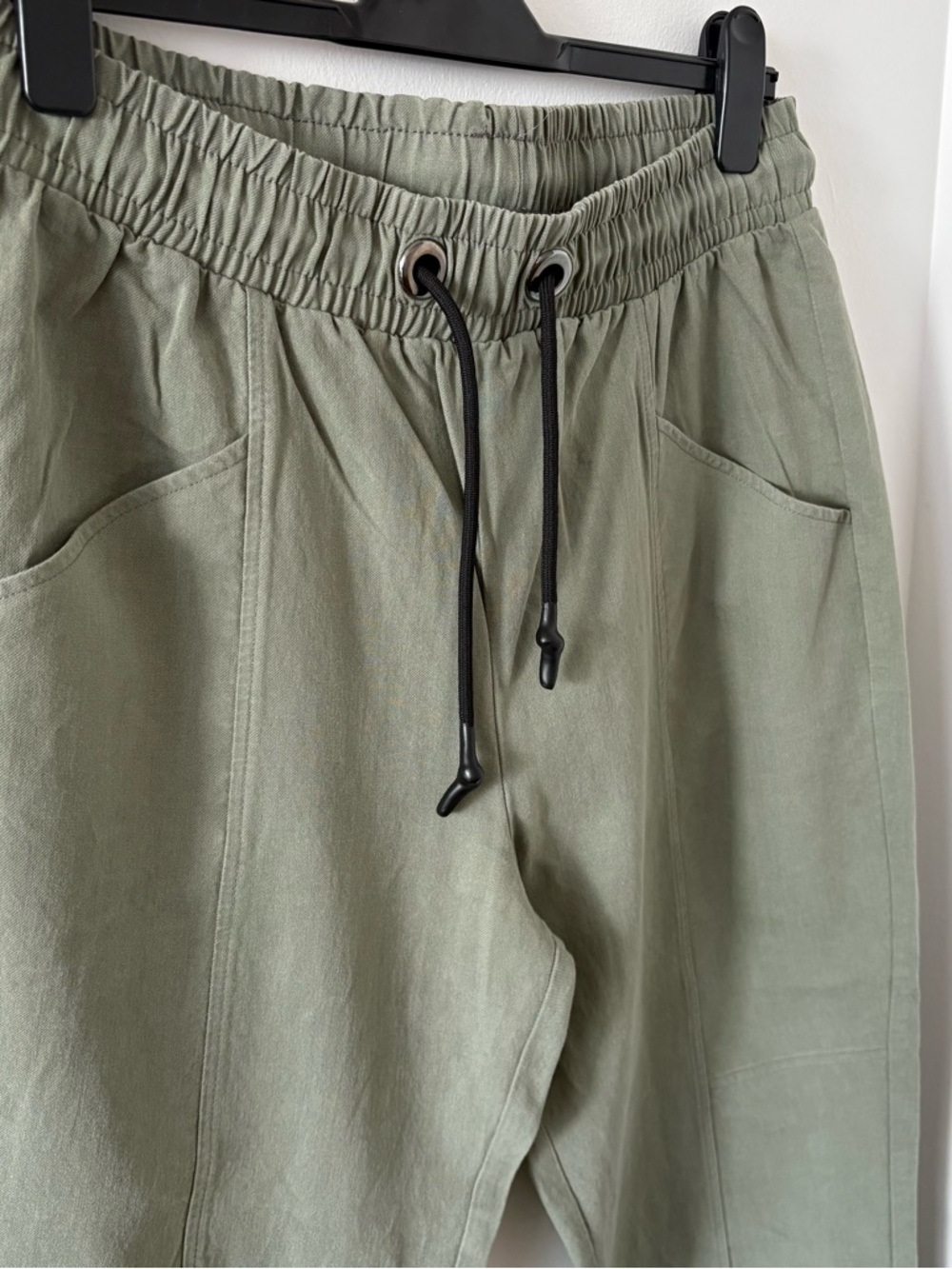 Zara Women’s‎ Jogger Pants In Light Khaki Green Size XL NWOT - Picture 13 of 16
